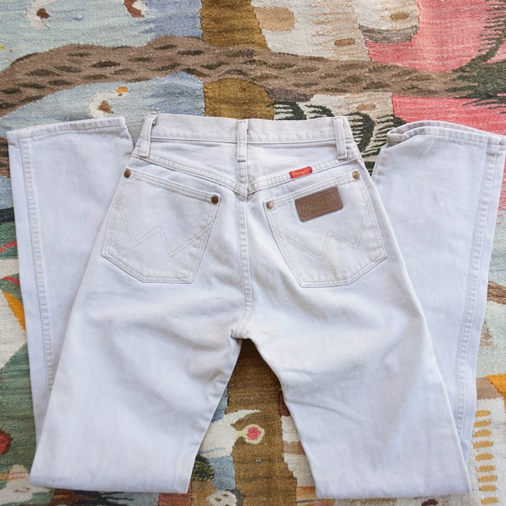 Classic Tan Vintage High Rise Wranglers